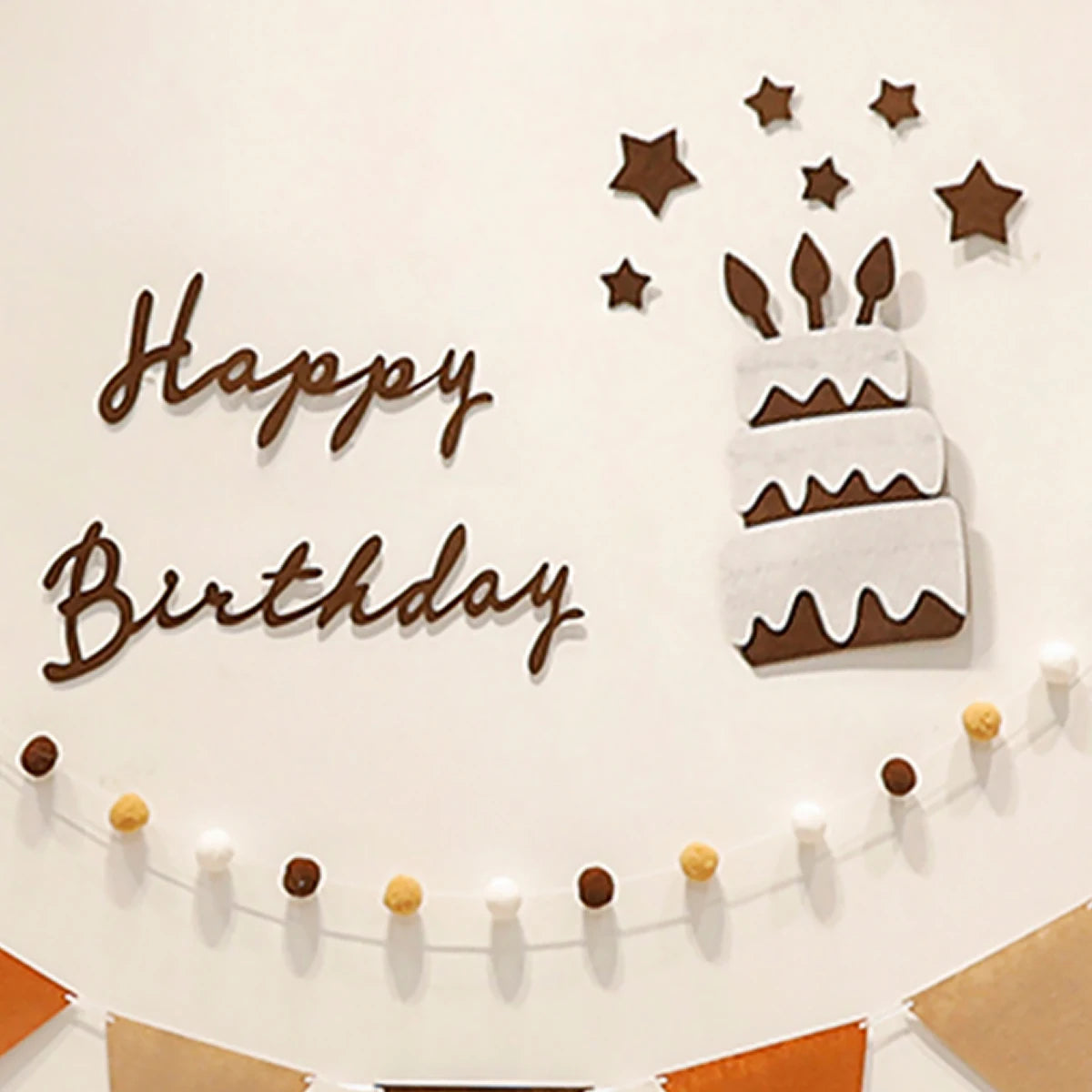 Guirlandes Anniversaire Rétro Originale
