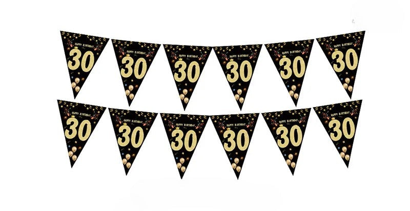 Guirlande Joyeux Anniversaire 30 Ans Originale