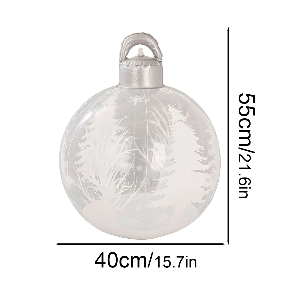 Boule de Noël Géante Epurée