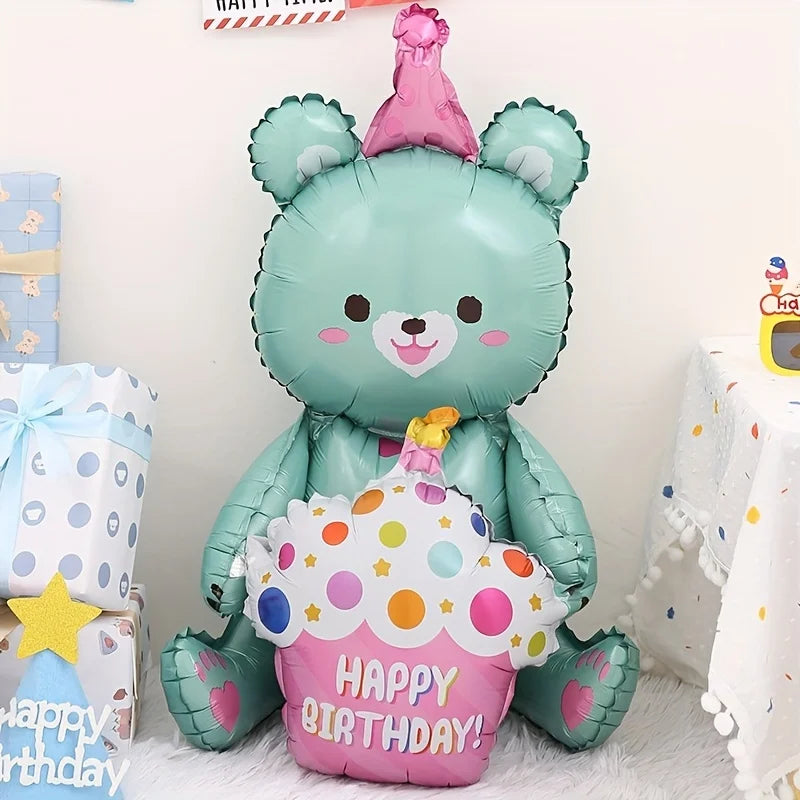 Ballons Anniversaire Ours Unique