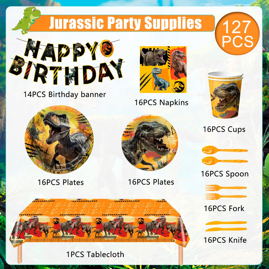 Kit Anniversaire Dinosaure