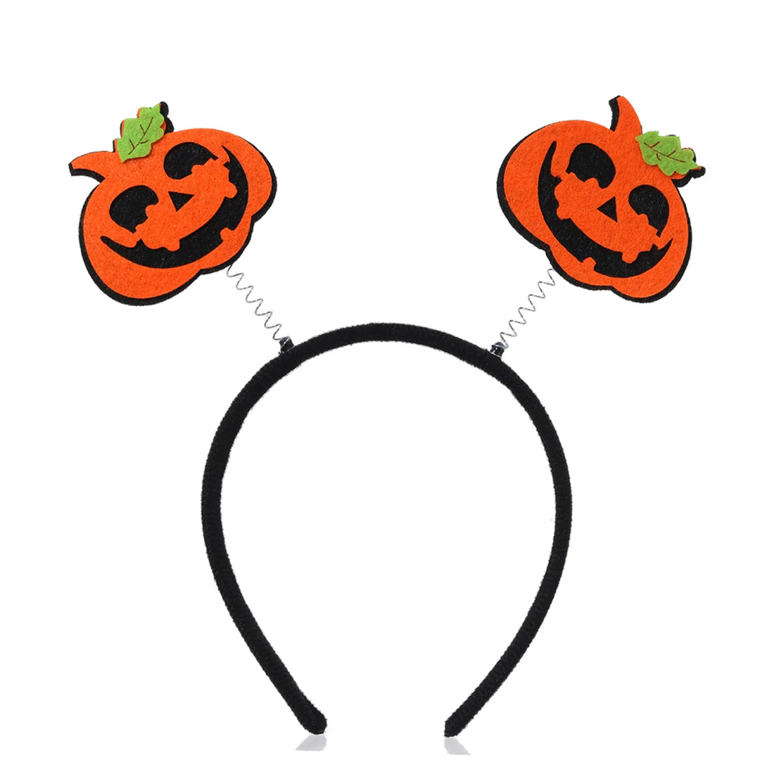 Serre-Tête Halloween Citrouille Design