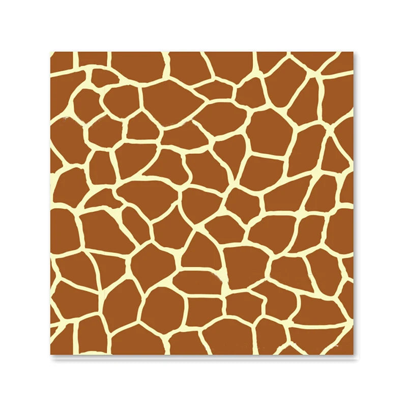 Serviette Anniversaire Imprimé Girafe stylé