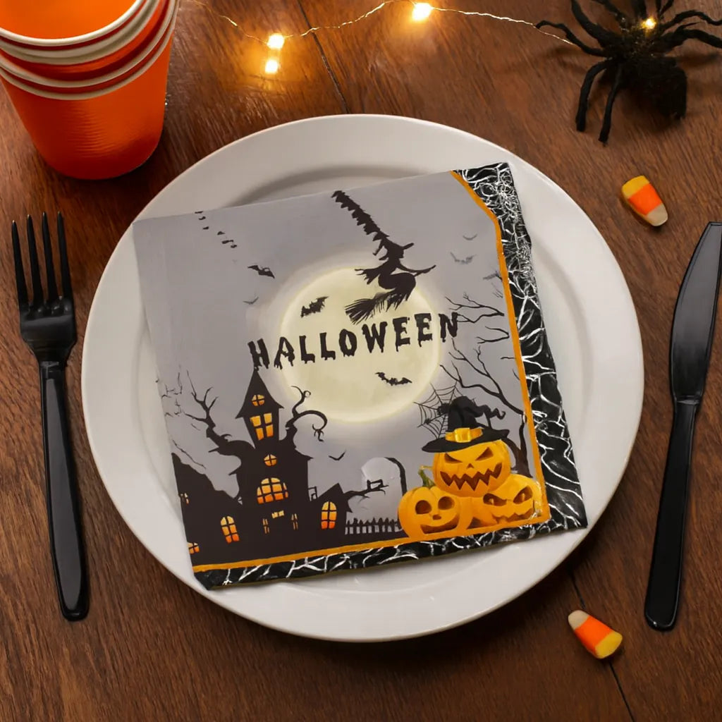 Serviette Halloween Jetable