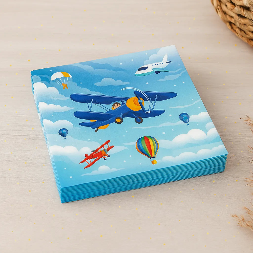 Serviette Jetable Avions 1