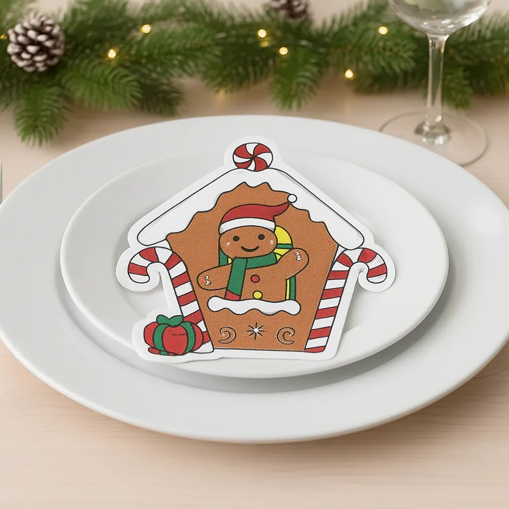 Serviette Noël Pain d’Epice