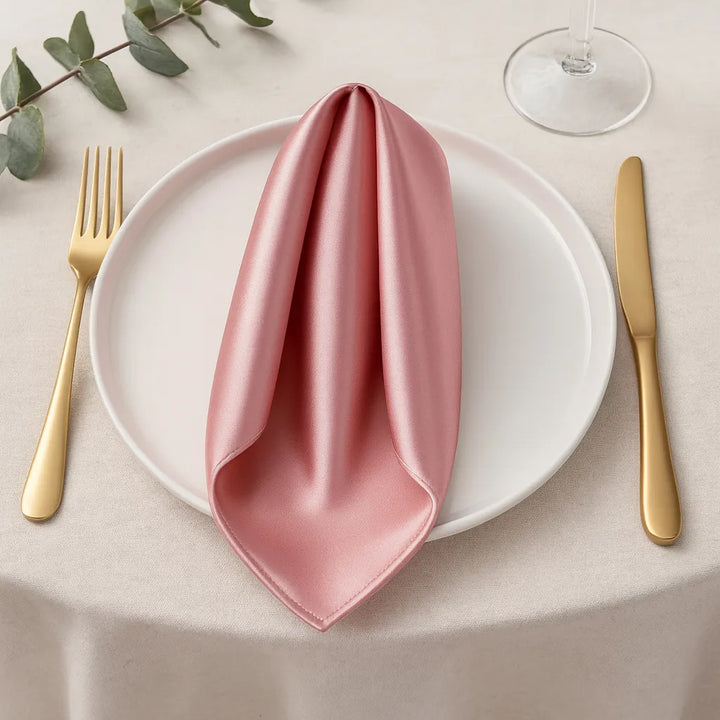Serviette de Table en Satin 1