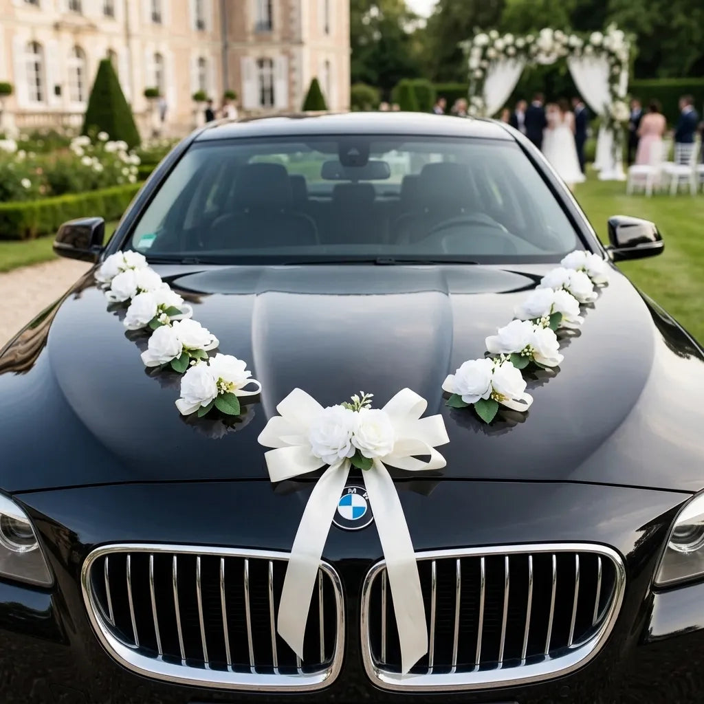 Set de Fleurs Déco pour Voiture luxuriant