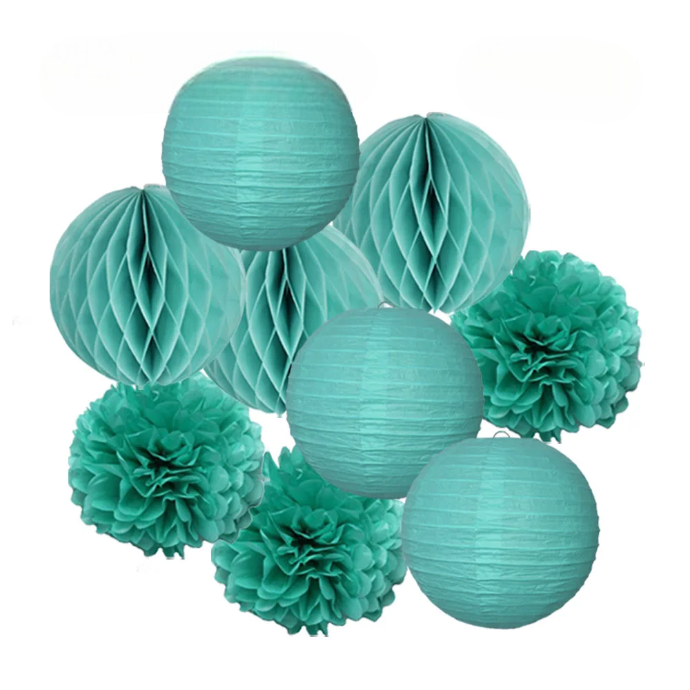 Set de Lampions Papier Elégant Unique