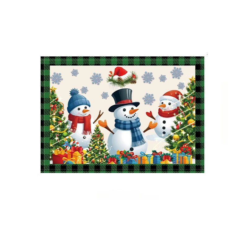 Set de Table Bonhommes de Neige