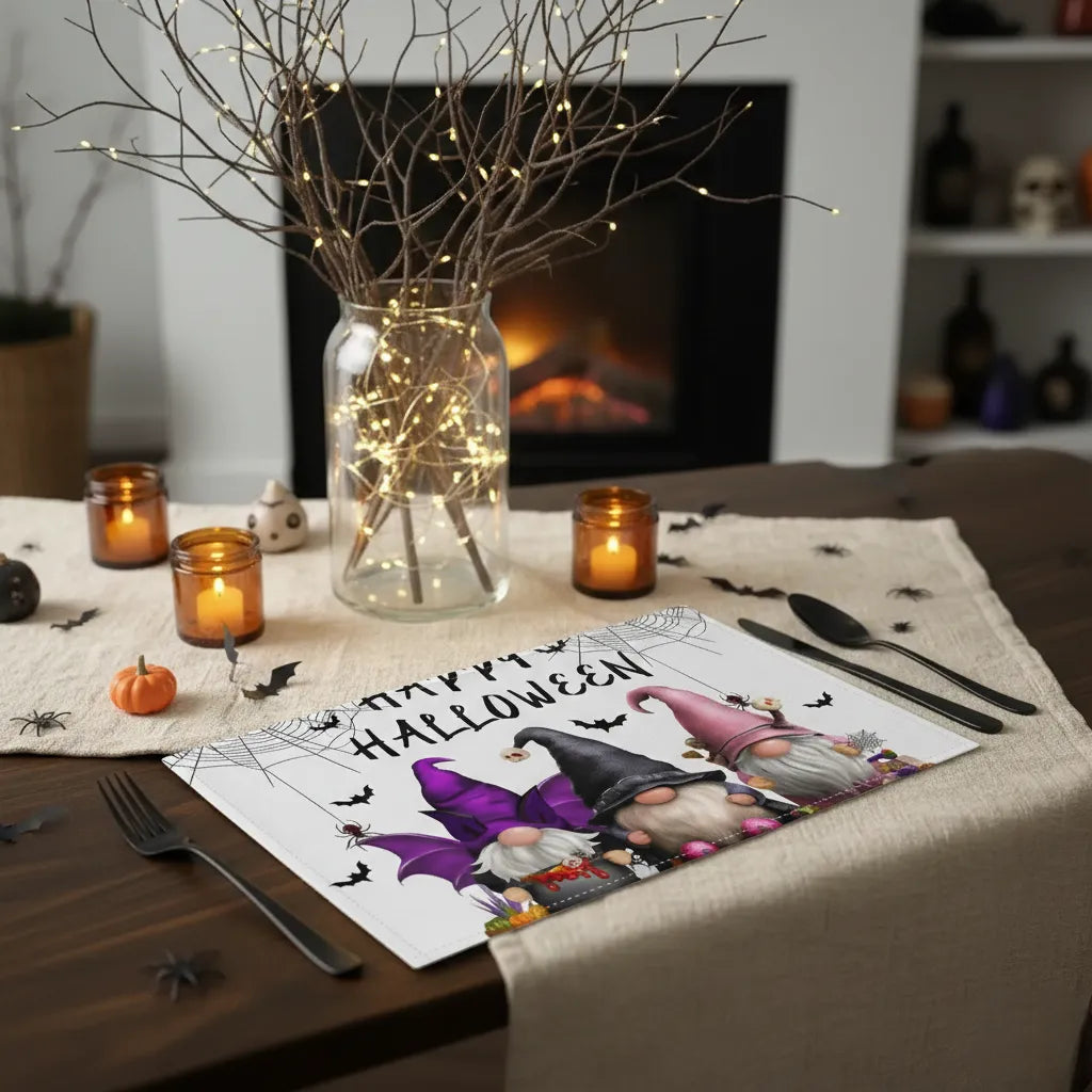 Set de Table Gnomes Halloween