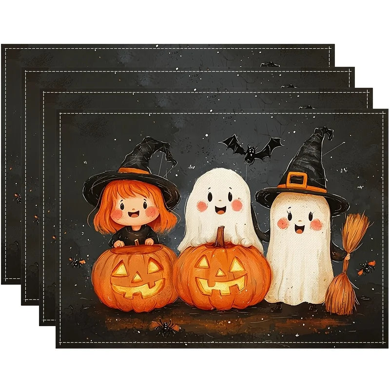Set de Table Halloween Mignon Design
