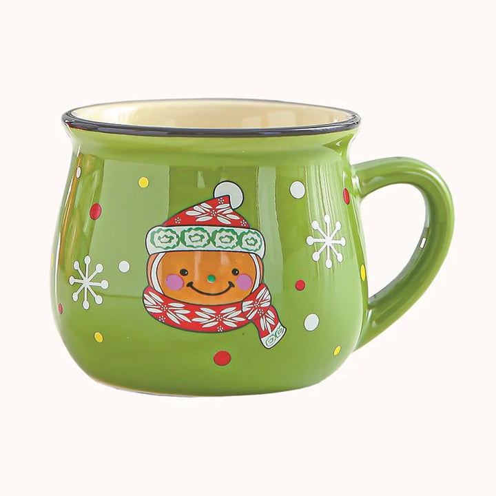 Tasse Noël Verte Design