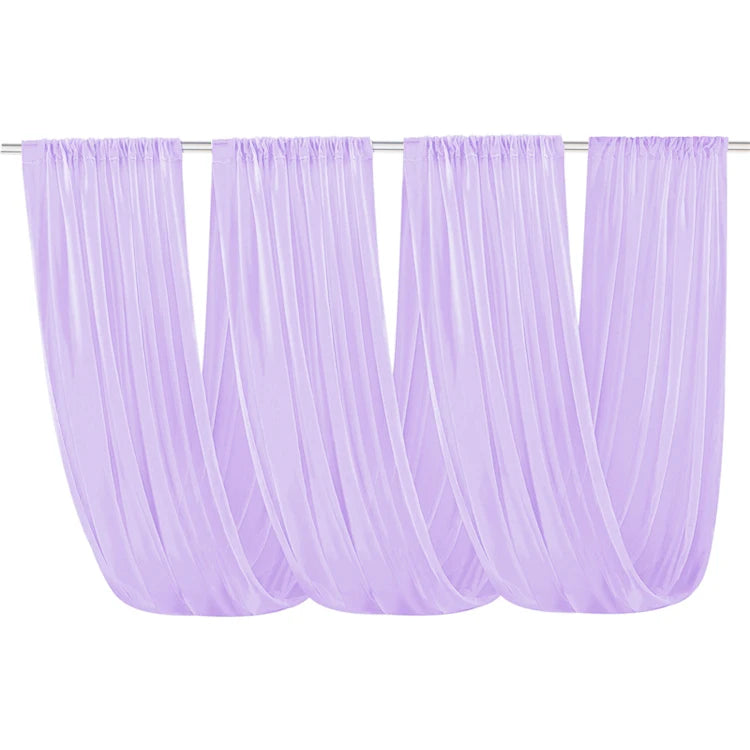 Tenture Mariage Violette Chic