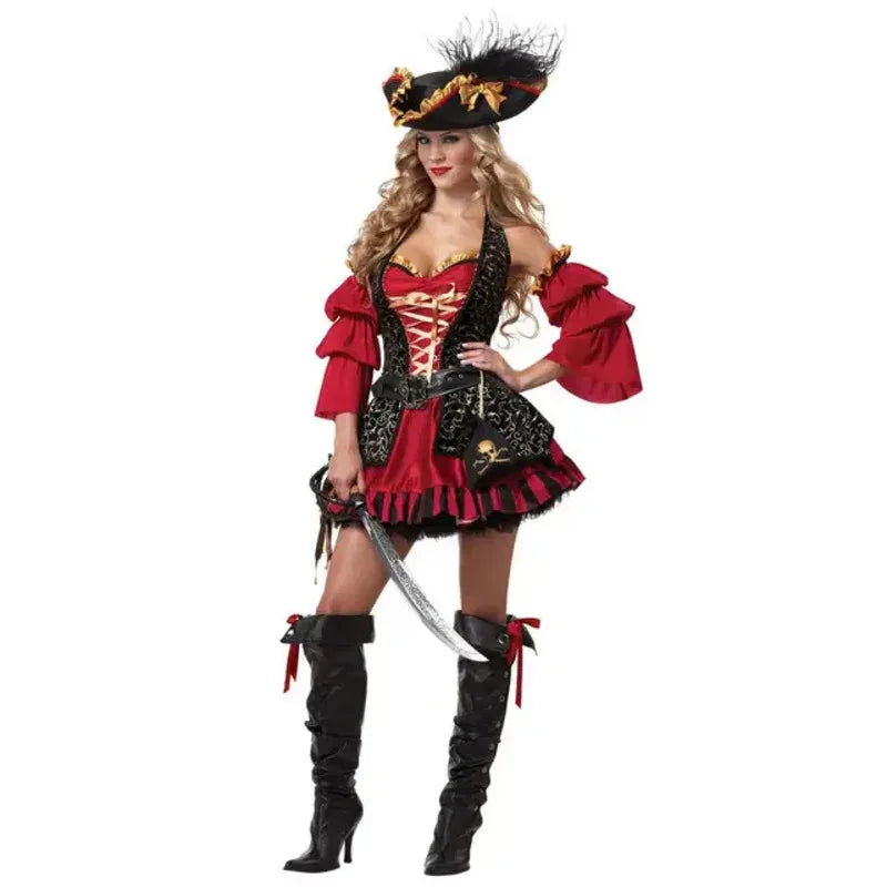 Tenue Cosplay Pirate Femme Sexy Design
