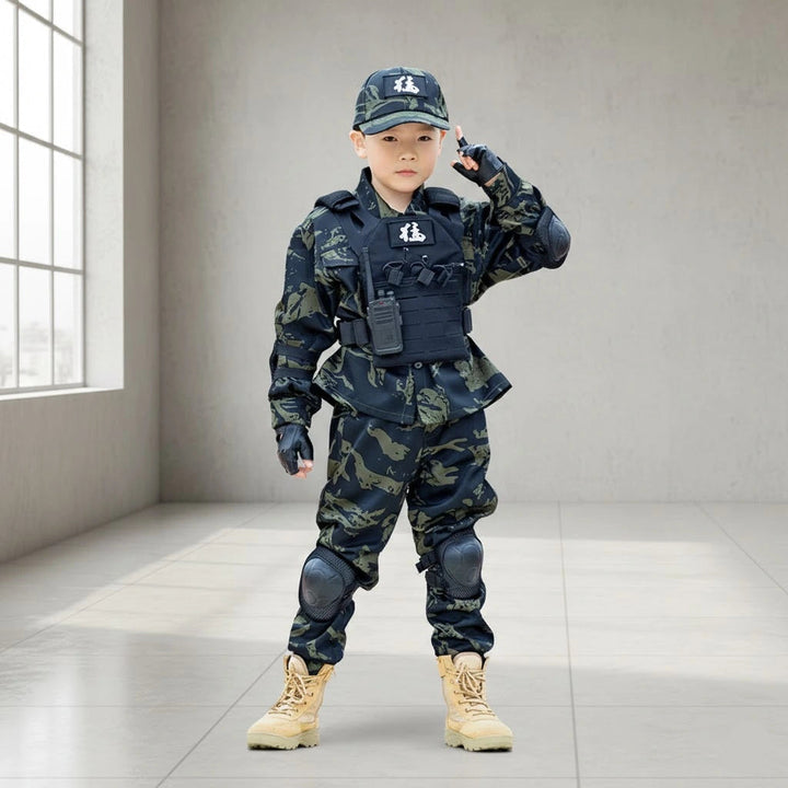 Tenue Militaire Enfant Complète