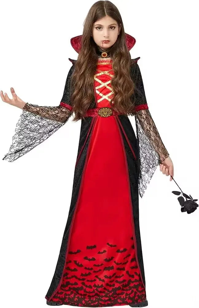Tenue de Vampire pour Fille Effrayant