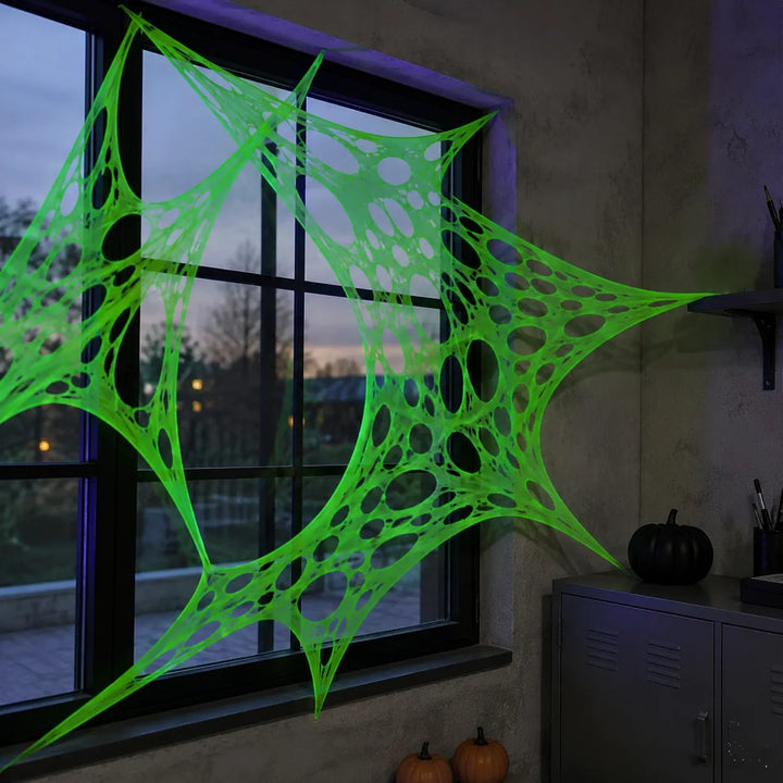 Toile d’araignée Vert Fluo 