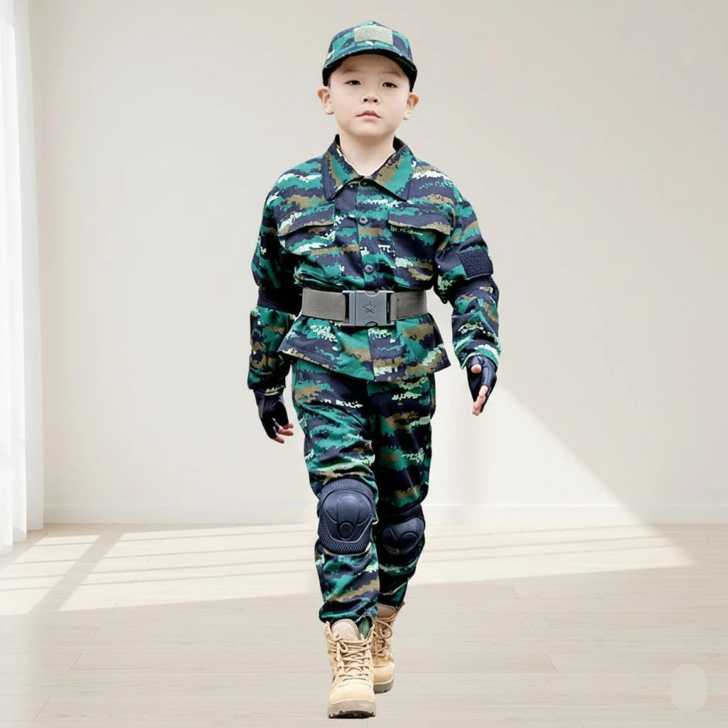 Uniforme Militaire Vert Complet stylé