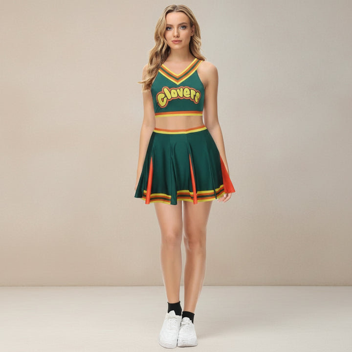 Uniforme Pompom Girl Vert