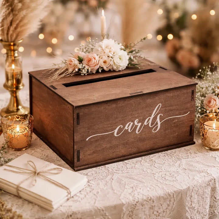 Urne Bois Mariage