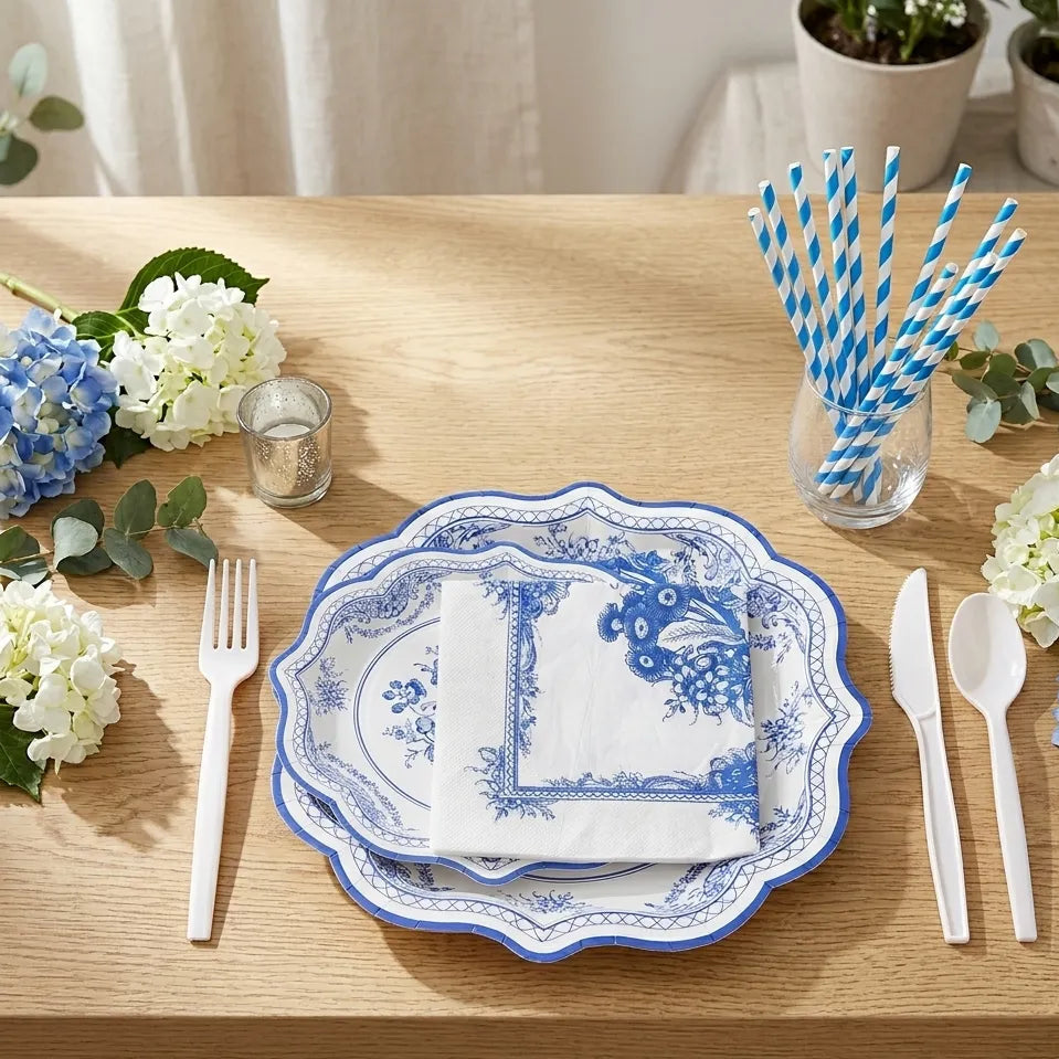 Vaisselle Jetable Mariage Rétro
