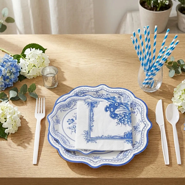 Vaisselle Jetable Mariage Rétro