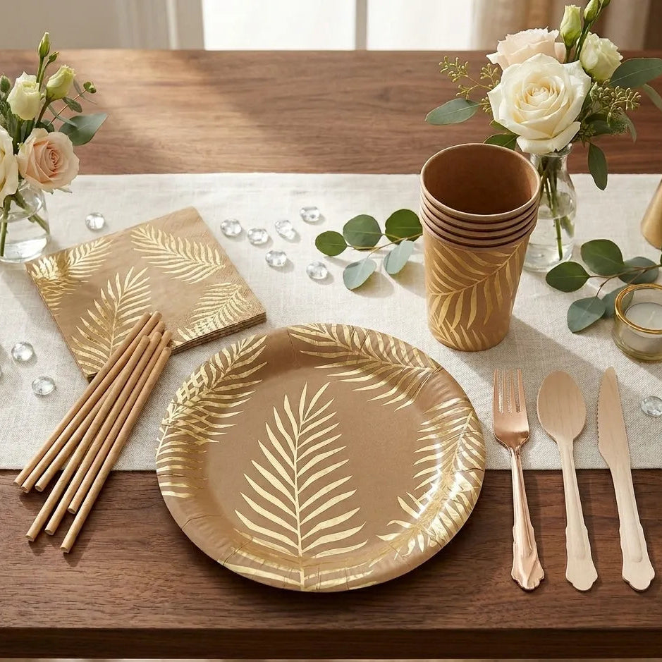 Vaisselle Jetable Mariage Raffinée