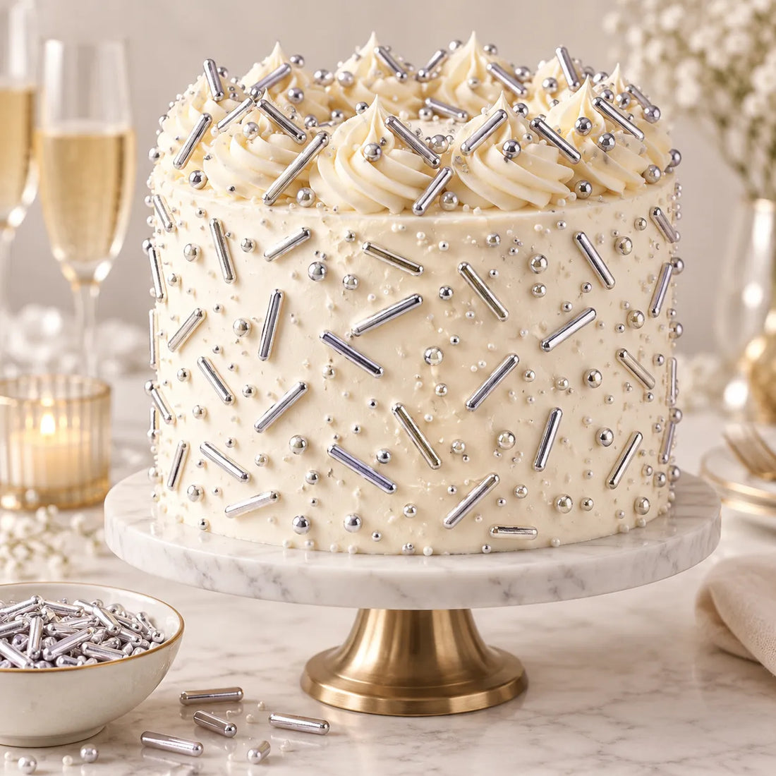 Vermicelle Gâteau Argenté classe