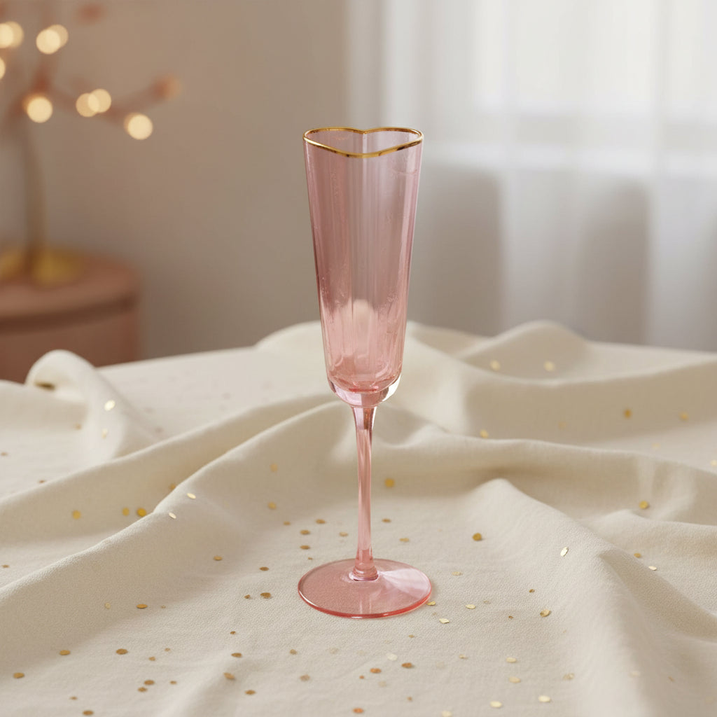 Verre à Champagne Saint-Valentin