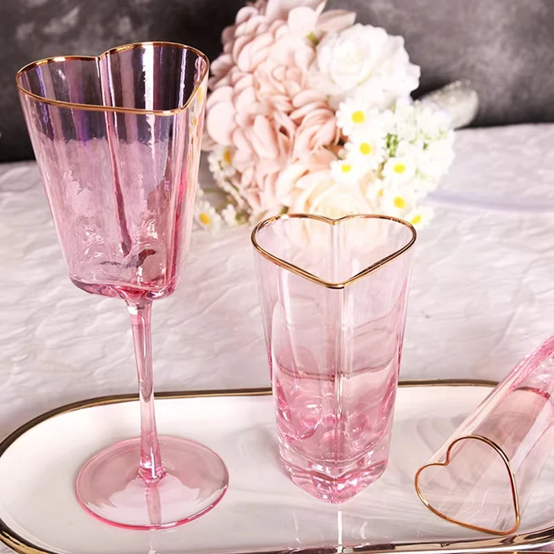 Verre à Eau Saint-Valentin stylé