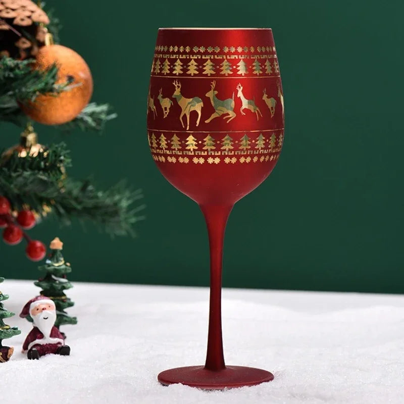 Verre à Pied Noël Chic