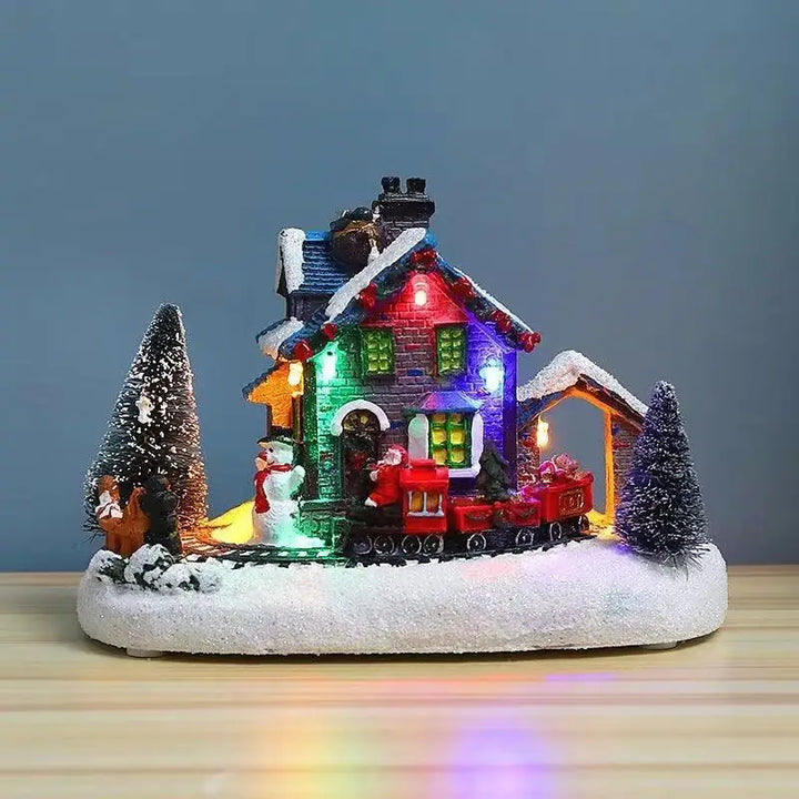 Village de Noël Enneigé