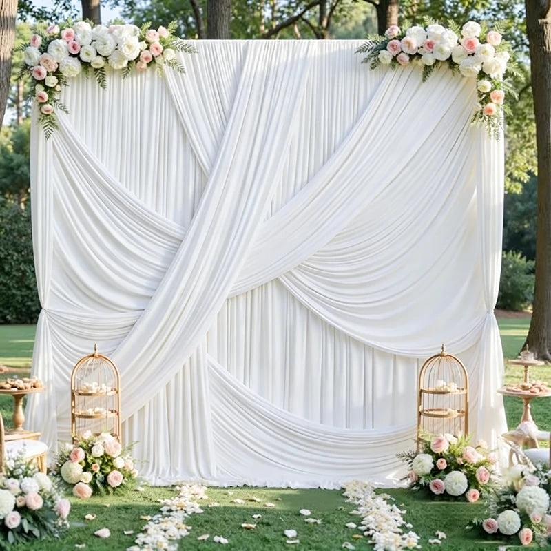 Voilage Blanc Plafond Mariage