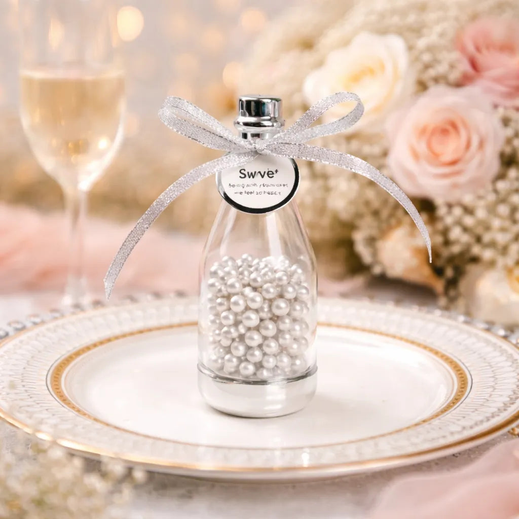 bouteille à dragées mariage originale raffiné