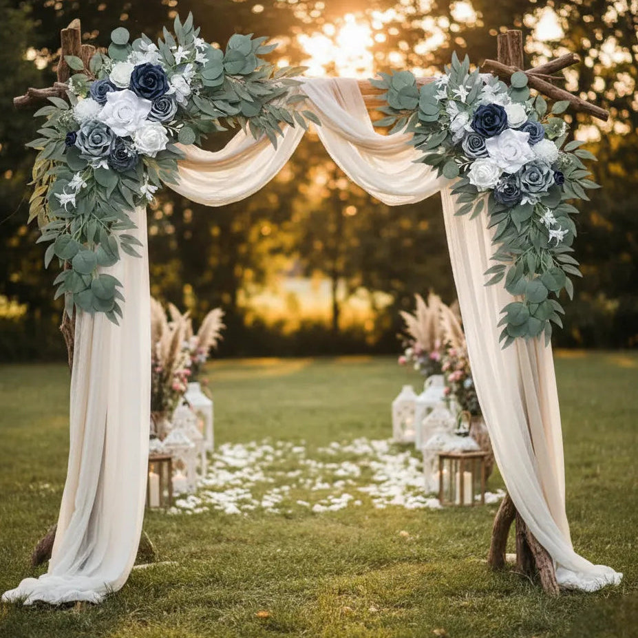 fleurs pour arc mariage bohème sublime