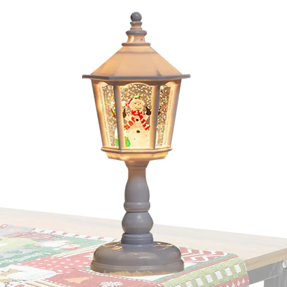 lanterne de noël blanche 