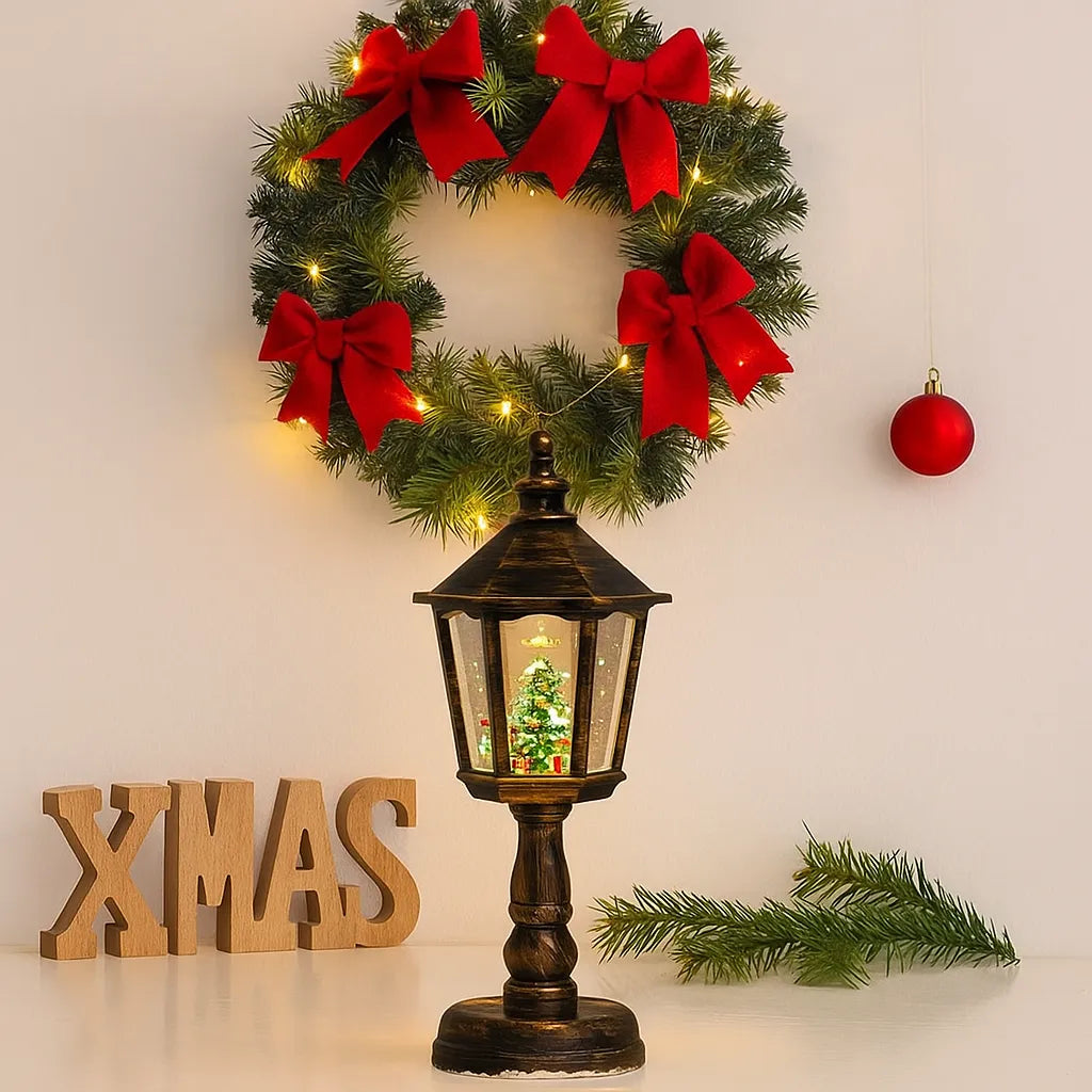 lanterne de noël sapin charme