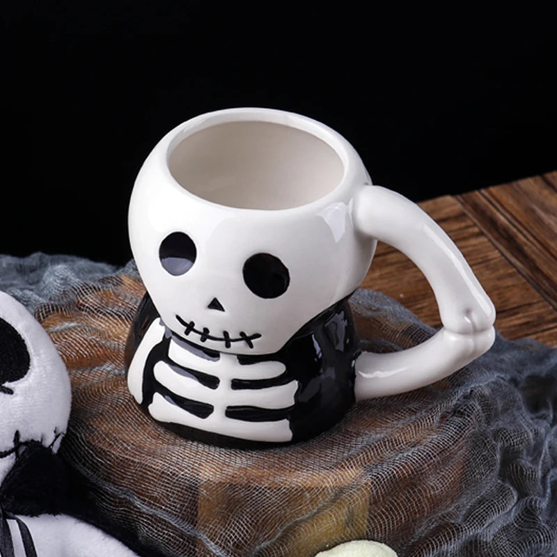 mug squelette halloween original