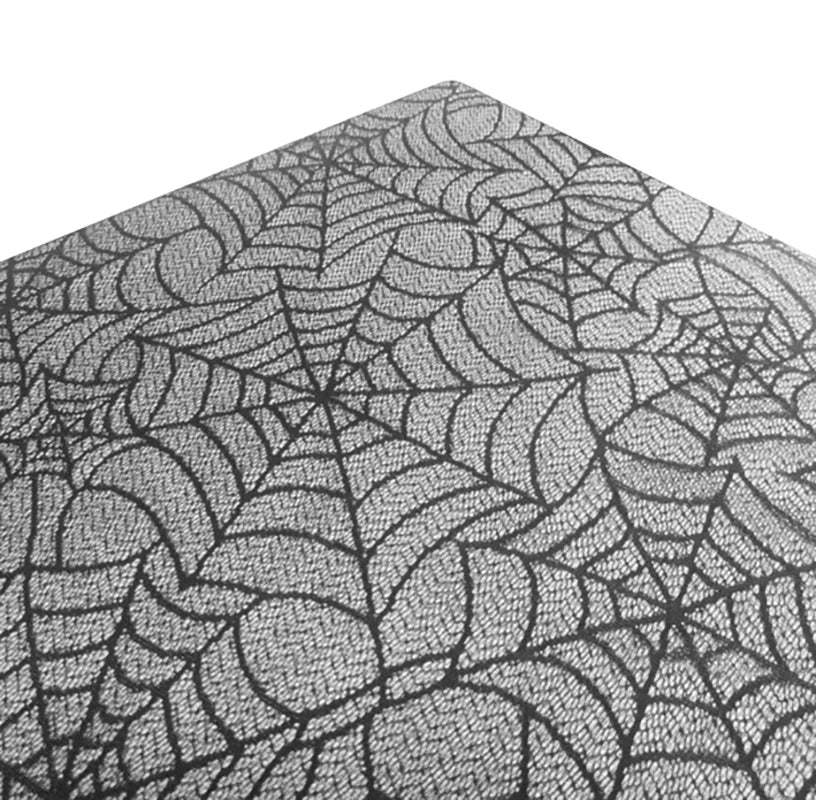nappe ronde toile d’araignée effrayant