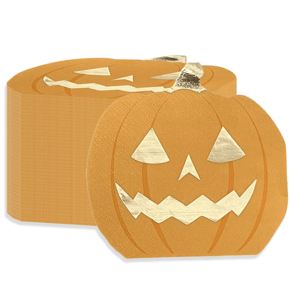 serviette halloween chic spécial
