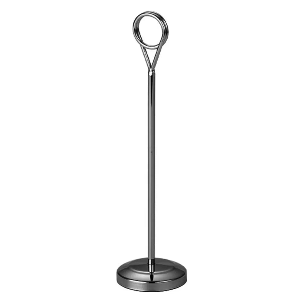 support numéro de table mariage noir