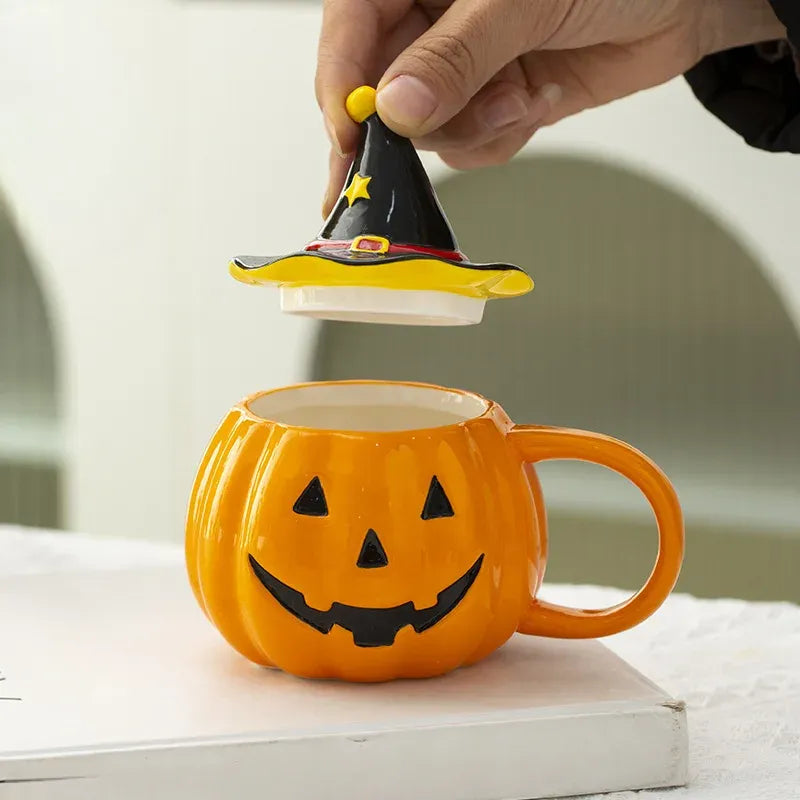 tasse citrouille à chapeau original