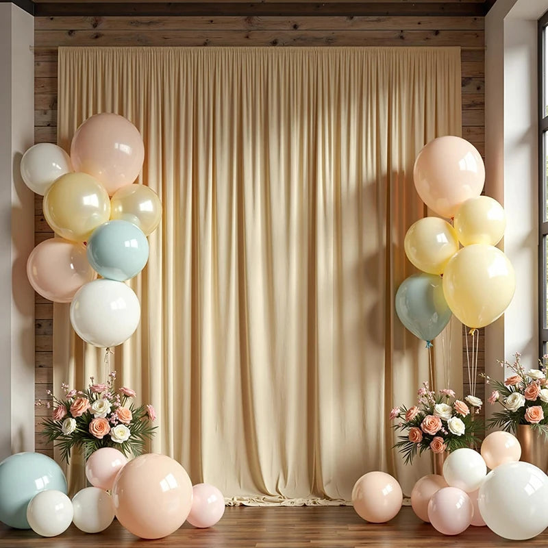 voilage plafond mariage champagne